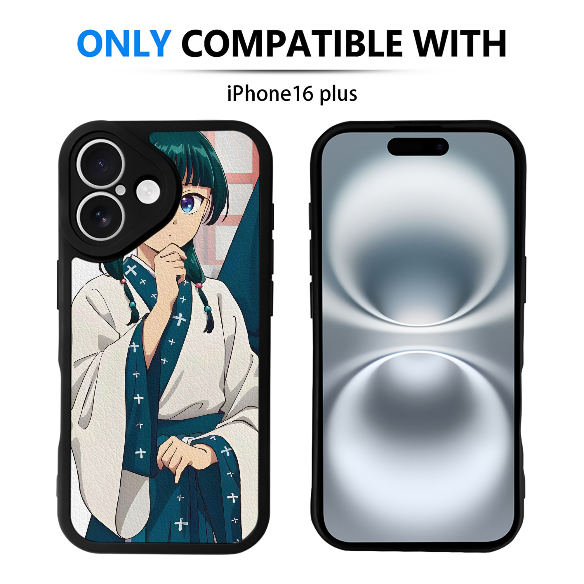 薬屋のひとりごと The Apothecary Diaries 【iPhone 16シリーズ対応】シリコンスマホケース（レザー調） 材質：シリコン